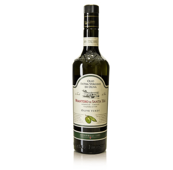 Natives Olivenöl Extra, Santa Tea Gonnelli "Fruttato Intenso", grüne Oliven, 750 ml